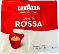 LAVAZZA QUALITA ROSSA 2 X 250G - MLETÁ KÁVA 2 BAL. LAVAZZA QUALITA ROSSA 2 X 250G - MLETÁ KÁVA 2 BAL.