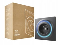 FIBARO Walli Outlet Z-wave čierna FIBARO Walli Outlet Z-wave čierna
