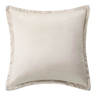BÉŽOVÁ OBLIECKA NA VANKÚŠ S RIADKOM VELVET 40X40 MÄKKÝ BÉŽOVÁ OBLIECKA NA VANKÚŠ S RIADKOM VELVET 40X40 MÄKKÝ