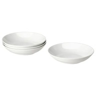 IKEA GODMIDDAG Hlboký tanier biely 23 cm 4ks IKEA GODMIDDAG Hlboký tanier biely 23 cm 4ks