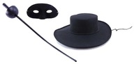 SET KLOBÚKOVÉ MASKY SPEED ZORRO SABRE DO OUTFITU SET KLOBÚKOVÉ MASKY SPEED ZORRO SABRE DO OUTFITU