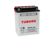 Batéria Tuborg YB14L-A2 14Ah 190A DRY Batéria Tuborg YB14L-A2 14Ah 190A DRY