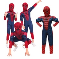 OBLEK SPIDERMAN s maskou MUSCLES COSTUME 98/110 OBLEK SPIDERMAN s maskou MUSCLES COSTUME 98/110