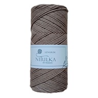 Bavlnená šnúra sa prepletala bez jadra 2 mm 300 m - cappuccino Bavlnená šnúra sa prepletala bez jadra 2 mm 300 m - cappuccino