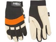 NEO 97-606 pracovné rukavice Biele a čierne NEO 97-606 pracovné rukavice Biele a čierne