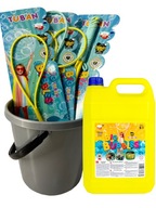 Sada na výrobu mydlových bublín Struny 2x Rim Bucket 5L Sada na výrobu mydlových bublín Struny 2x Rim Bucket 5L