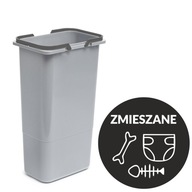 Odpadkový kôš do zásuvky skrinky, výška: 40 cm, 9 litrov