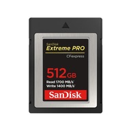 Pamäťová karta SanDisk CF Extreme Pro 512 GB RAW 4K