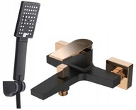 Čiernozlatá vaňová batéria BLACK GOLD + Sprcha Čiernozlatá vaňová batéria BLACK GOLD + Sprcha