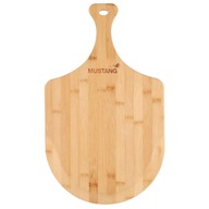 Bambusová servírovacia doska naberačka na pizzu 30x30 cm - Mustang Bambusová servírovacia doska naberačka na pizzu 30x30 cm - Mustang