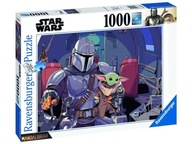 RAVENSBURGER Star Wars Mandalorianske puzzle RAVENSBURGER Star Wars Mandalorianske puzzle