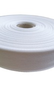 20 mm biela bavlnená páska - propagácia 50 MB