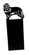 Kovový držiak na knihy Leonberger Dog