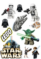 Vytlačiť Fondánovú tortu LEGO STAR WARS Set Vytlačiť Fondánovú tortu LEGO STAR WARS Set