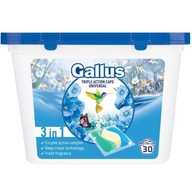 GALLUS Nemecké univerzálne kapsule na pranie 30 ks. GALLUS Nemecké univerzálne kapsule na pranie 30 ks.
