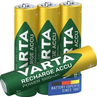 Nabíjacie batérie VARTA R3 AAA 1000 mAh 4 ks. Nabíjacie batérie VARTA R3 AAA 1000 mAh 4 ks.