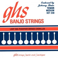 Podpisové banjo struny GHS Johnny Baier
