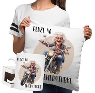 Hrnček + Vankúš pre dôchodcu DÔCHODOK Ponáhľam sa do dôchodku Hrnček + Vankúš pre dôchodcu DÔCHODOK Ponáhľam sa do dôchodku