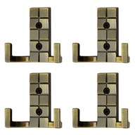 4x NÁSTENNÝ HÁK NA OBLEČENIE ANTIK LOFT 4x NÁSTENNÝ HÁK NA OBLEČENIE ANTIK LOFT