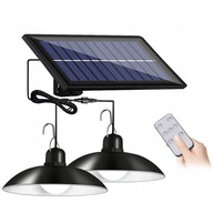 DVOJLUSTROVÉ SOLÁRNE LED LAMPA SAMOSTATNÝ PANEL SOLÁRNE DIAĽKOVÉ OVLÁDANIE DVOJLUSTROVÉ SOLÁRNE LED LAMPA SAMOSTATNÝ PANEL SOLÁRNE DIAĽKOVÉ OVLÁDANIE