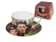 Kahlo pohár s náhrdelníkom z tŕňov a kolibríka Kahlo pohár s náhrdelníkom z tŕňov a kolibríka