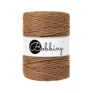 Macrame šnúra Bobbiny 5mm krútená Karamelová Macrame šnúra Bobbiny 5mm krútená Karamelová