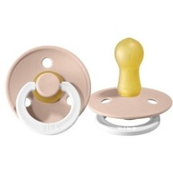 BIBS HEVEA M 6+ BLUSH GLOW ukľudňujúci cumlík BIBS HEVEA M 6+ BLUSH GLOW ukľudňujúci cumlík