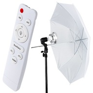 110 cm 50W dáždniková foto lampa + diaľkové ovládanie