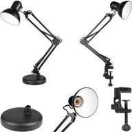 STOLNÁ LAMPA LENA E27 ČIERNA KRESLENIE STOLNÁ LAMPA LENA E27 ČIERNA KRESLENIE