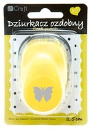 DEKORATÍVNY DIEROVAČ 2,5 CM MOTÝĽ 4 - dpCraft DEKORATÍVNY DIEROVAČ 2,5 CM MOTÝĽ 4 - dpCraft