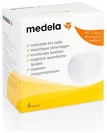Medela Opätovne použiteľné prsné vložky 4 ks Medela Opätovne použiteľné prsné vložky 4 ks
