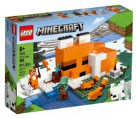 Kocky LEGO Minecraft 21178 Fox Habitat