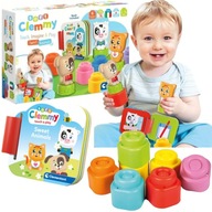 SET CLEMMY BLOCKS ROZTOMNÉ ZVIERATKÁ Clementoni SET CLEMMY BLOCKS ROZTOMNÉ ZVIERATKÁ Clementoni