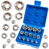SADA VNÚTORNÝCH TORX ZÁSUVEK E4 E24 14 TORX KUSOV SADA VNÚTORNÝCH TORX ZÁSUVEK E4 E24 14 TORX KUSOV