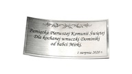 Nálepka, akékoľvek gravírovanie 10 x 5 cm Nálepka, akékoľvek gravírovanie 10 x 5 cm