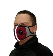 Polomaska ​​športová maska ​​s filtrom na behanie