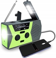 SOLÁRNE RÁDIO KĽUKA POWERBANK 4000mAh USB LED SOLÁRNE RÁDIO KĽUKA POWERBANK 4000mAh USB LED