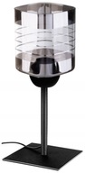 SKLENENÁ PODLAHA STOLOVÁ LAMPA, CHROM SKLENENÁ PODLAHA STOLOVÁ LAMPA, CHROM