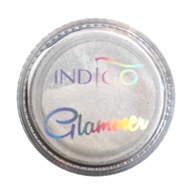 Indigo glammer strieborný perleťový list 0,5g prach Indigo glammer strieborný perleťový list 0,5g prach