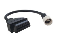 Adaptér z OBD2 na 3kolíkovú zástrčku Yamaha pre motocykle Adaptér z OBD2 na 3kolíkovú zástrčku Yamaha pre motocykle