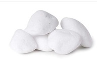 biely kameň thassos, 3-6 cm, vrece 25 kg, kamienok