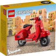 LEGO 40517 CREATOR Vespa kolobežka červená NOVINKA