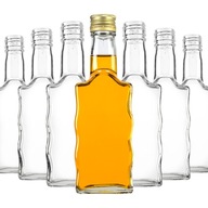 SADA 50x SKLENENÝCH FLIAŠ 200 ML 0,2 L NA LIKÉRY VÍNO SVADOBNÝ LIKÉR SADA 50x SKLENENÝCH FLIAŠ 200 ML 0,2 L NA LIKÉRY VÍNO SVADOBNÝ LIKÉR