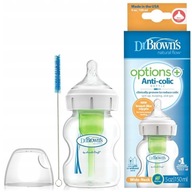 DR BROWN'S Options+ antikoliková fľaša široká 0+ DR BROWN'S Options+ antikoliková fľaša široká 0+