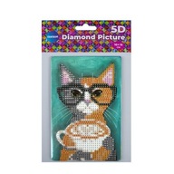 DIAMANTOVÁ MOZAIKA S HORMI - MAČKA 10X15 DIAMANTOVÁ MOZAIKA S HORMI - MAČKA 10X15