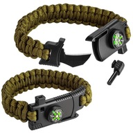 PRVÝ NÁRAMOK NA PREŽITIE 5 V 1 PARACORD PRVÝ NÁRAMOK NA PREŽITIE 5 V 1 PARACORD