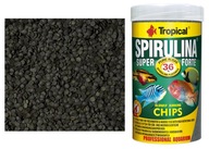 Tropické lupienky Super Spirulina Forte Chips 500 g Doplnok