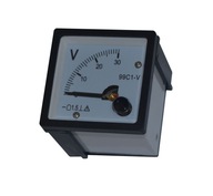 CP48 / 99C1-V analógový panelový voltmeter 30V DC CP48 / 99C1-V analógový panelový voltmeter 30V DC