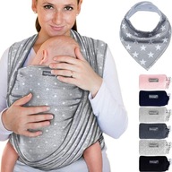 DETSKÝ ŠATKA, LÁTKOVÝ NOSIČ, 15KG, ELASTICKÝ, SET DETSKÝ ŠATKA, LÁTKOVÝ NOSIČ, 15KG, ELASTICKÝ, SET