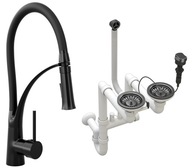 Batéria NEXO BLACK KUCHYŇA + ČIERNY SIPHON 2 KOMUN. Batéria NEXO BLACK KUCHYŇA + ČIERNY SIPHON 2 KOMUN.